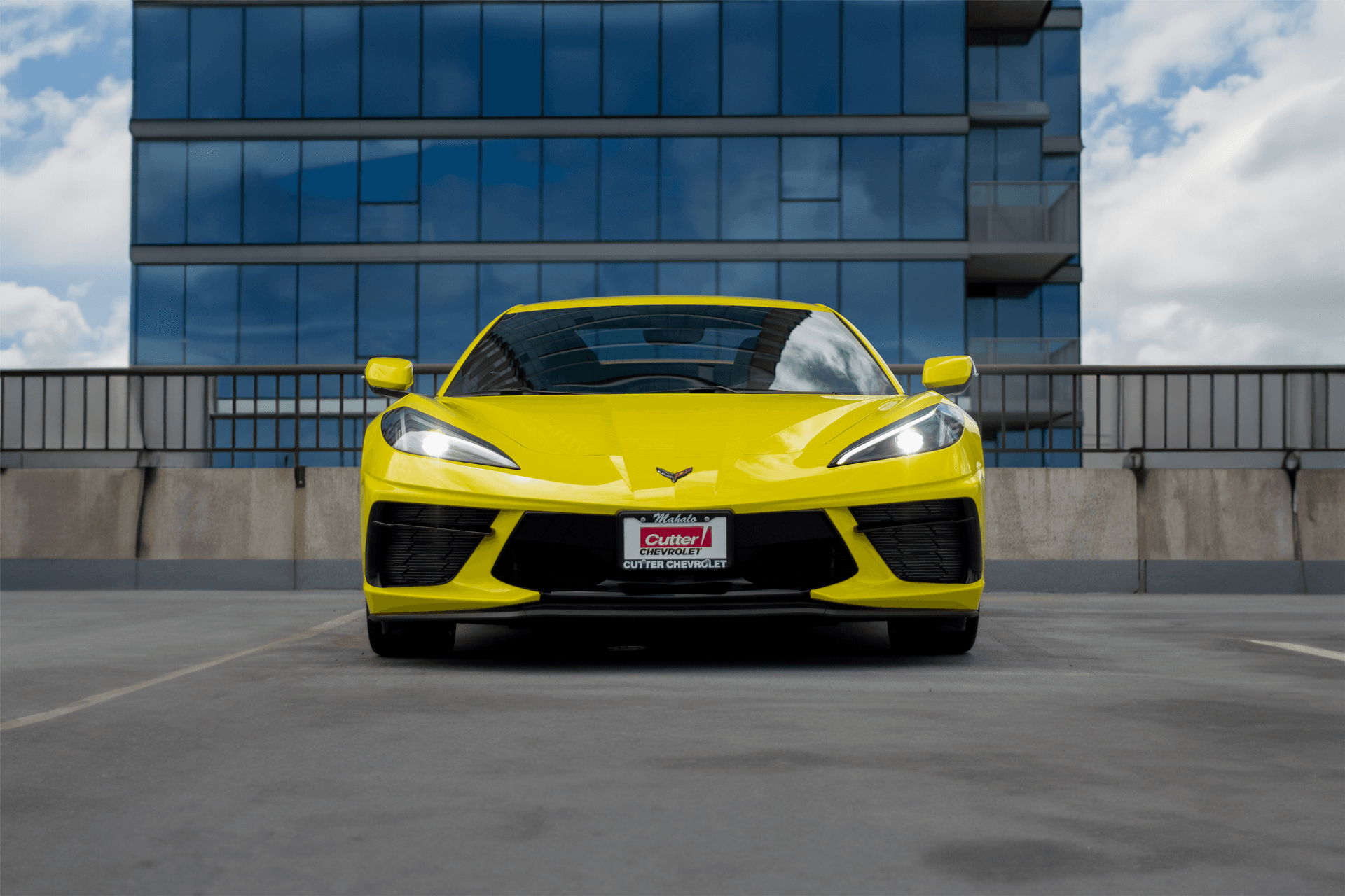 Picture of the car https://harrishawaiiphotos.s3.us-west-2.amazonaws.com/yellowcorvette/6front.png